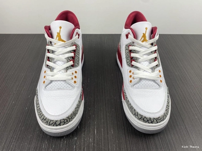 Kicked Out Shoe Store CT8532-126 Cardinal Retro 3 Red Jordan 0710